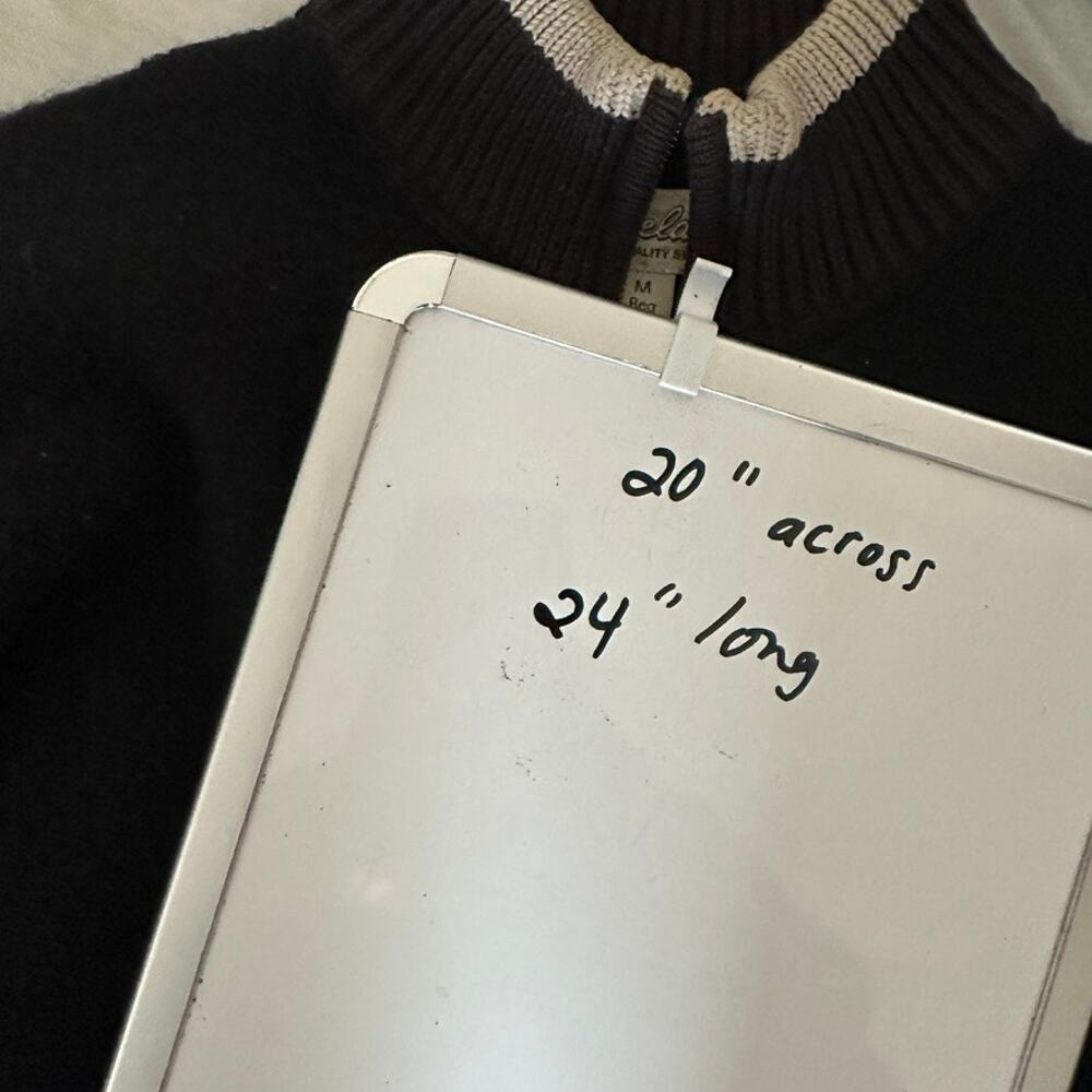 Cableas Sweater Womens MEDIUM Full Zip Wool Blend Gorpcore Outdoor Black Hiking - Picture 13 of 13